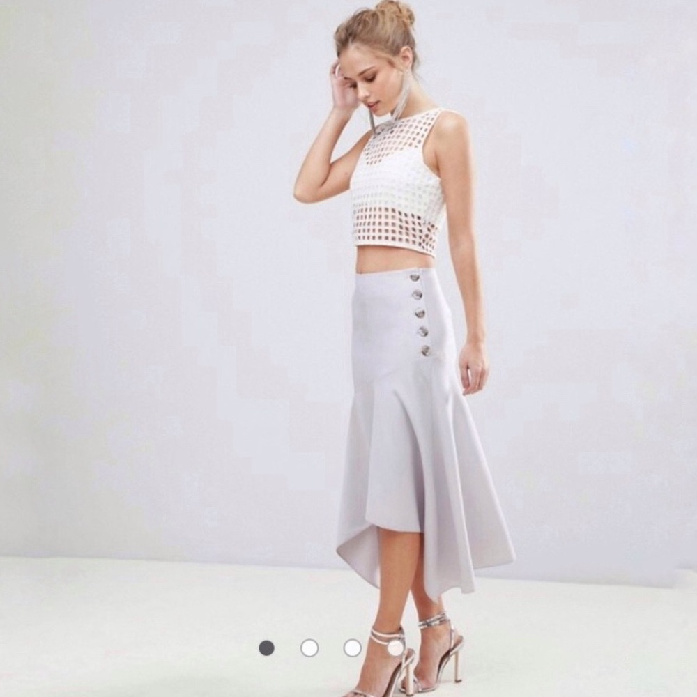 NWT asos long flowy skirt